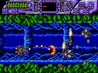 Darius+ screenshot 3 for Amiga